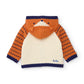 Giacca in Maglia Neonato 100% Cotone con Cappuccio e Bottoni