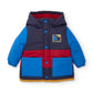 Giubbotto Invernale Boy Impermeabile con Cappuccio – Blu e Rosso