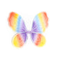 Ali da fata arcobaleno con glitter
