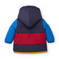 Giubbotto Invernale Boy Impermeabile con Cappuccio – Blu e Rosso