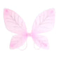 Ali di farfalla rosa con bacchetta e tutù coordinati