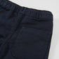 Jeans Boy Blu Navy in Cotone Elasticizzato con Ricamo Auto