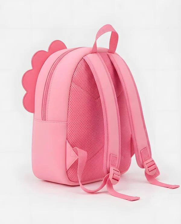 Zaino Bambina Rosa Confetto in Neoprene con Spallacci Regolabili