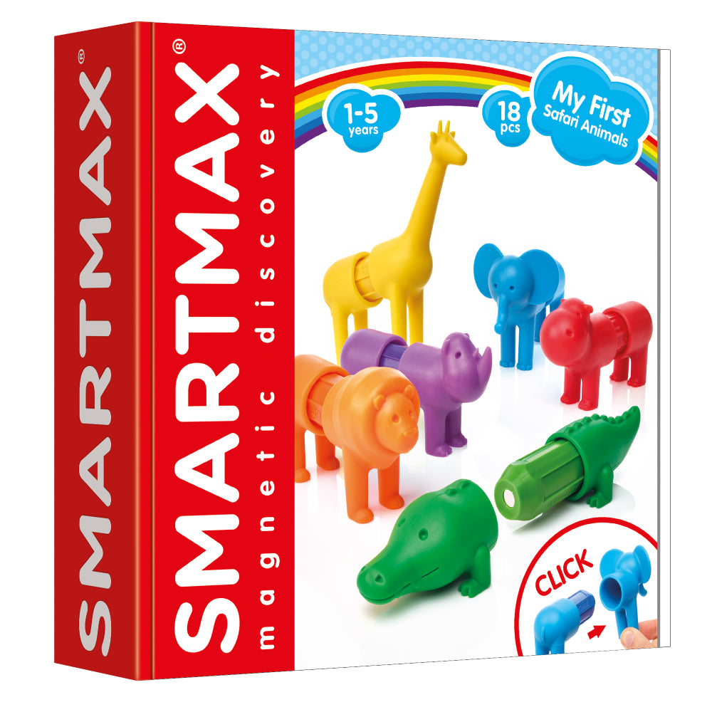 My First Safari Animals (18 pezzi) - Gioco Set Magnetico
