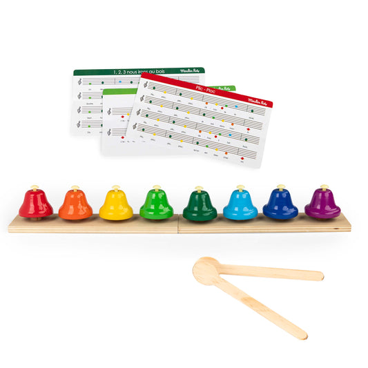 8 Campane Musicali con Spartiti - Moulin Roty