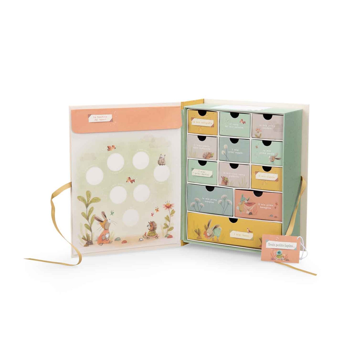 Cofanetto Nascita Neonato - TROIS PETITS LAPINS