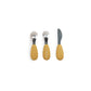 Set Posate in Silicone e Acciaio