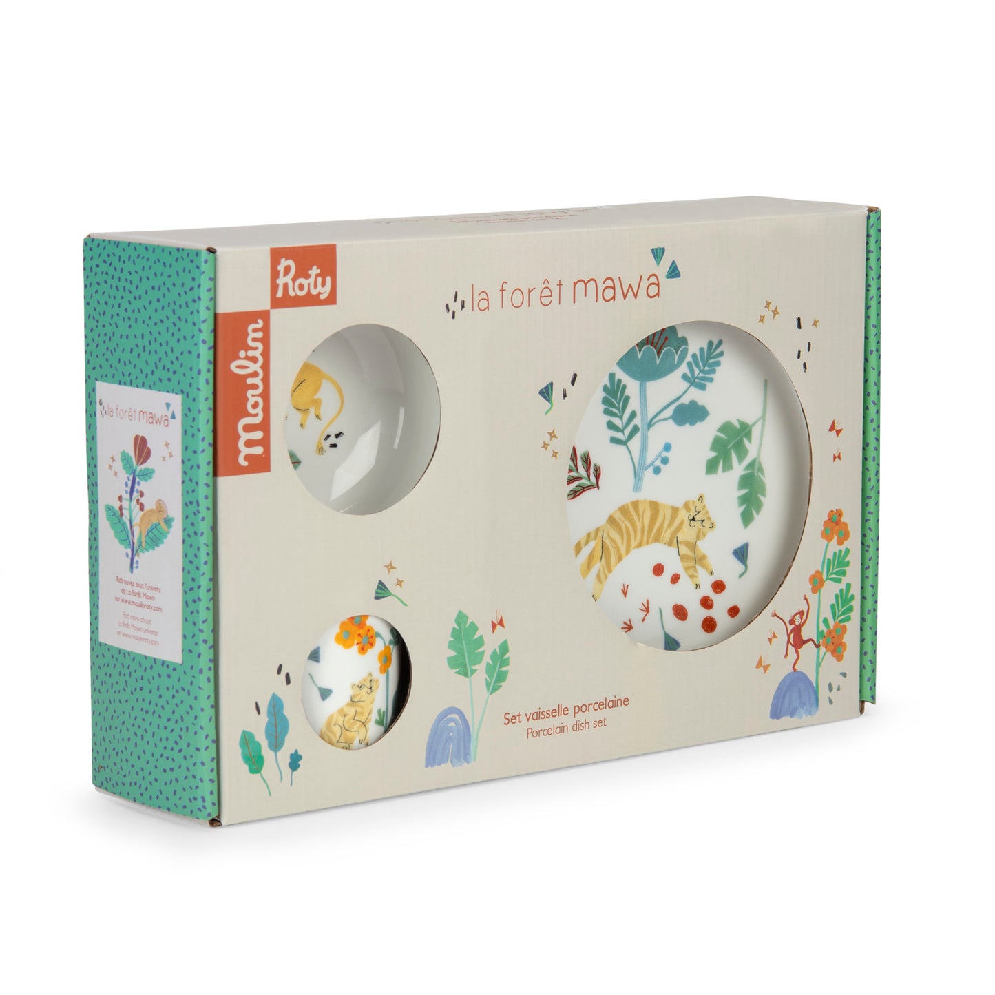 Set Pappa Bambino in porcellana – La Foresta Mawa