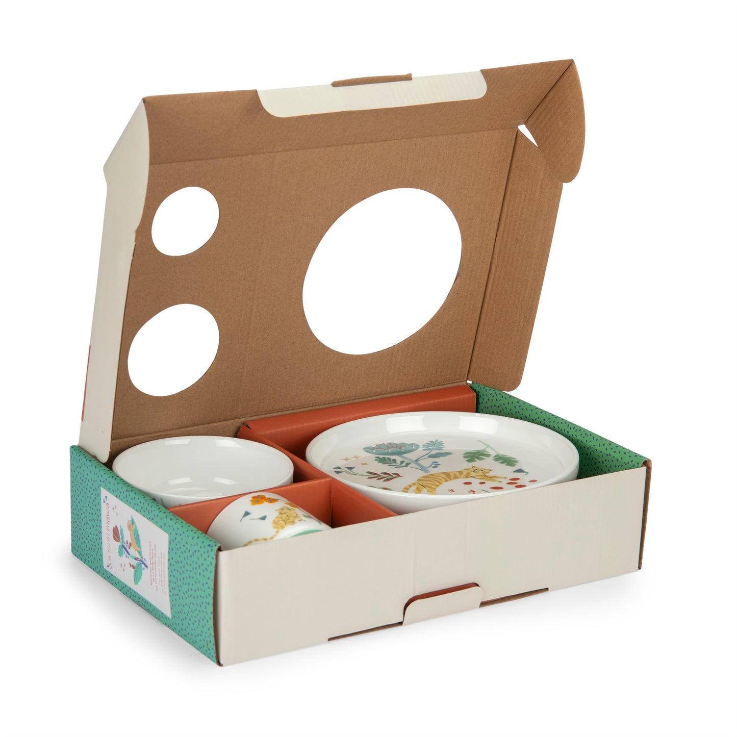 Set Pappa Bambino in porcellana – La Foresta Mawa