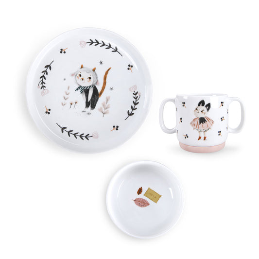 Set pappa in porcellana per bambini - Dopo la pioggia Moulin Roty