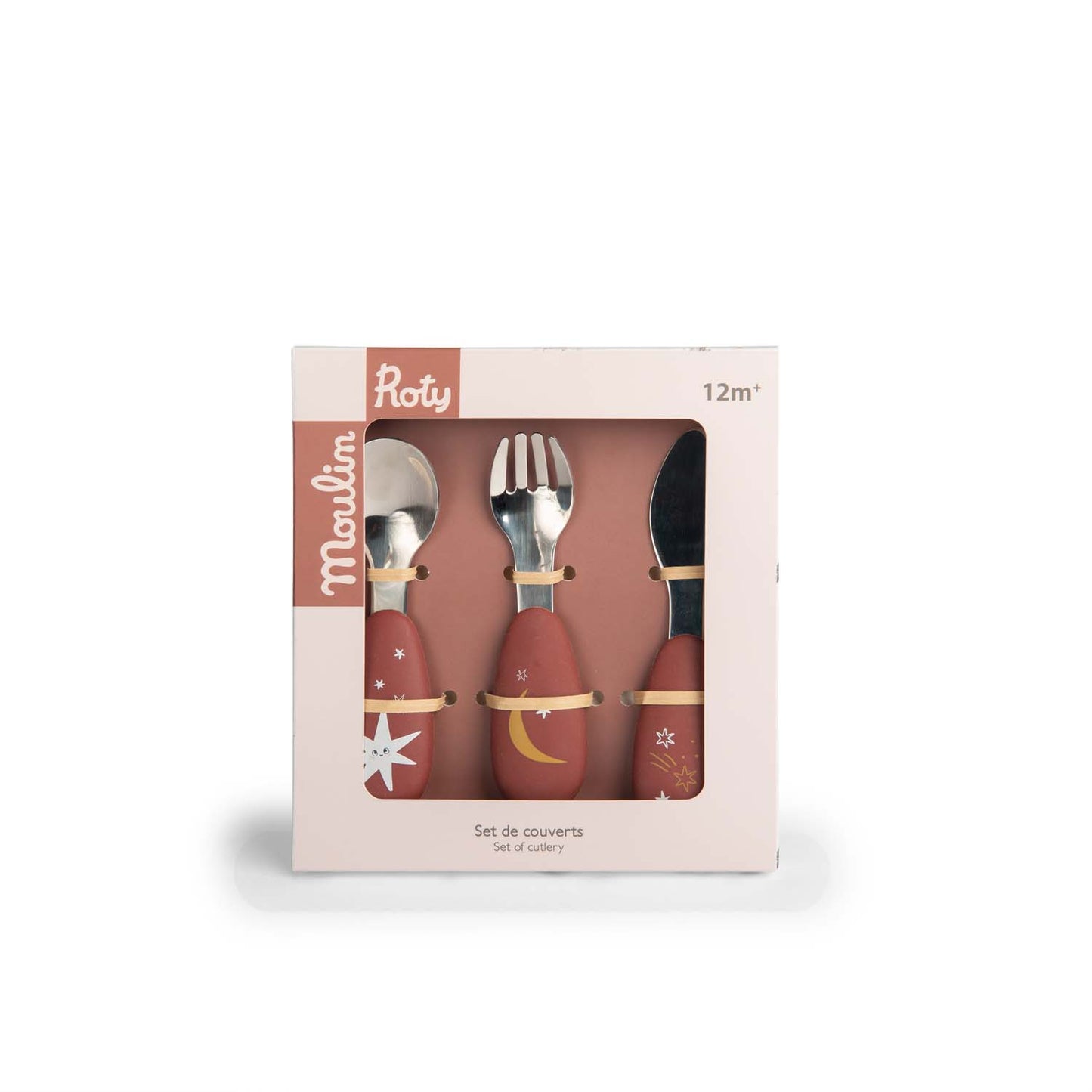 Set Posate in Silicone e Acciaio