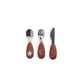 Set Posate in Silicone e Acciaio