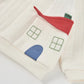 Completo neonato felpa e pantaloni fantasia Sweet Home - Newborn