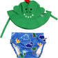 Costume contenitivo + cappellino UPF 50+ – ZOOCCHINI - Newborn, Boy, Girl