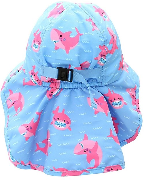 Cappellino Estivo Bambini con Falda Lunga Protettiva - UPF 50+