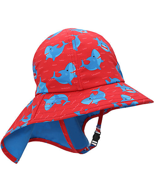 Cappellino Estivo Bambini con Falda Lunga Protettiva - UPF 50+