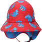 Cappellino Estivo Bambini con Falda Lunga Protettiva - UPF 50+