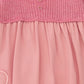 Vestitino in maglia rosa con cuore ricamato- Newborn