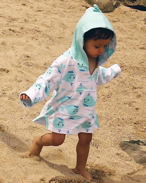 Accappatoio Baby Cover Up UPF 50+ Zoocchini– 0-12 MEsi