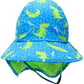 Cappellino Estivo Bambini con Falda Lunga Protettiva - UPF 50+
