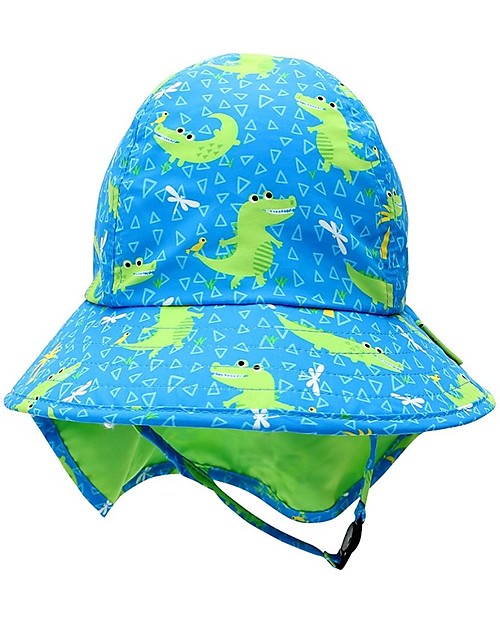 Cappellino Estivo Bambini con Falda Lunga Protettiva - UPF 50+