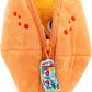 Peluche reversibile con chiusura a zip – Ape/Mandarino