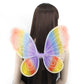 Ali da fata arcobaleno con glitter