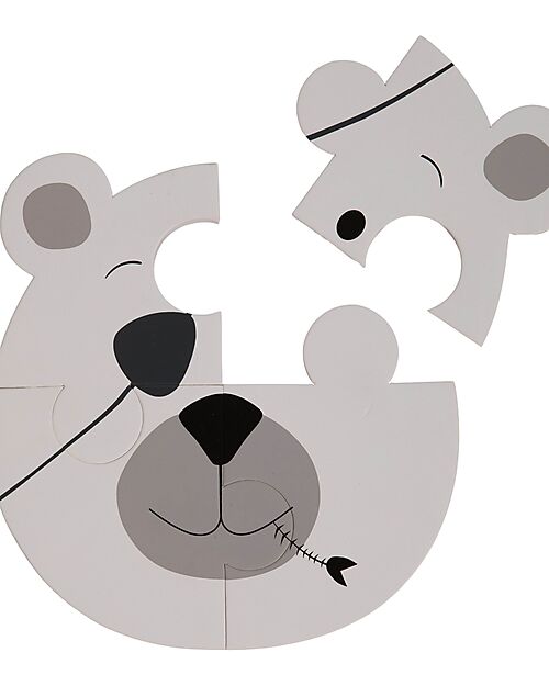 Set Puzzle Adesivi da Bagno – Animali | 3+ anni