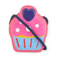 Borsetta a tracolla Cupcake – Rosa e Blu 🧁