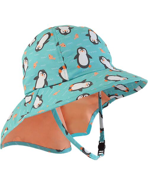 Cappellino Estivo Bambini con Falda Lunga Protettiva - UPF 50+
