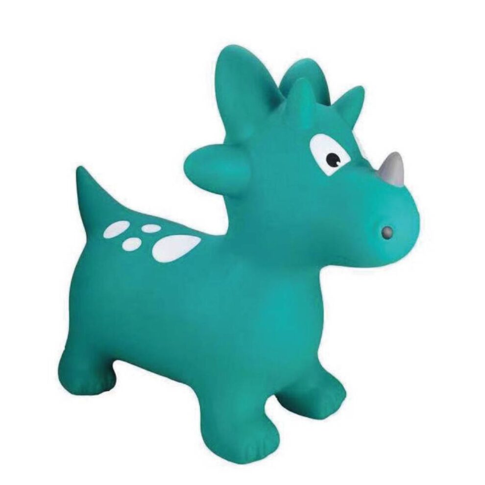 Elvira il Triceratopo – Cavalcabile Gonfiabile RimbalZoo