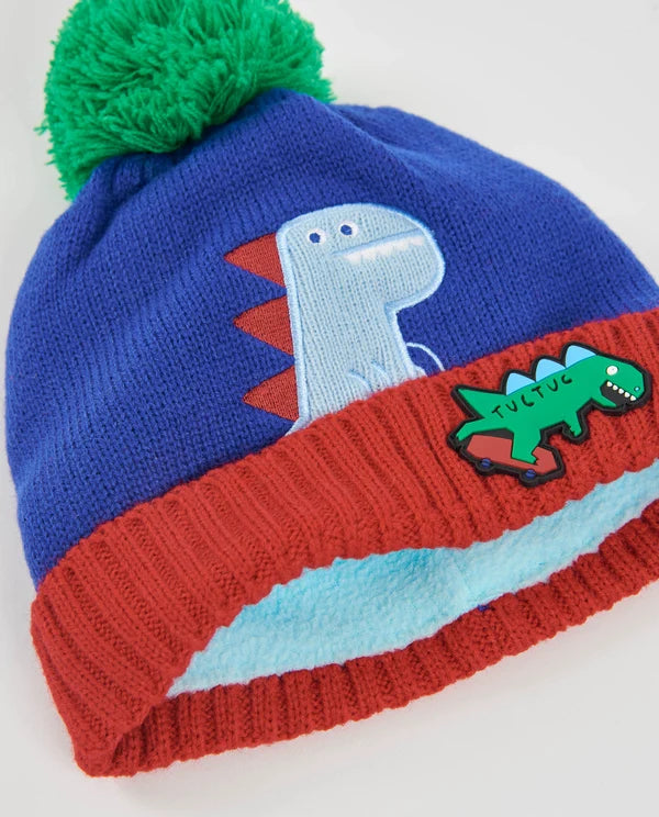 Set cappello e sciarpa bambini TucTuc boy – Dinosauro
