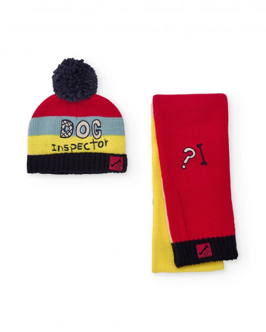 Set Cappello e Sciarpa TucTuc Boy – Collezione Gentle Dog