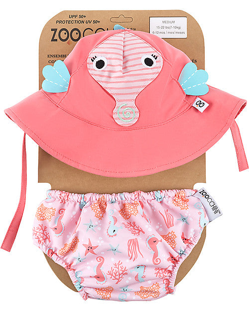 Costume contenitivo + cappellino UPF 50+ – ZOOCCHINI - Newborn, Boy, Girl