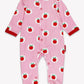 Set regalo Newborn in cotone biologico con stampa di mele