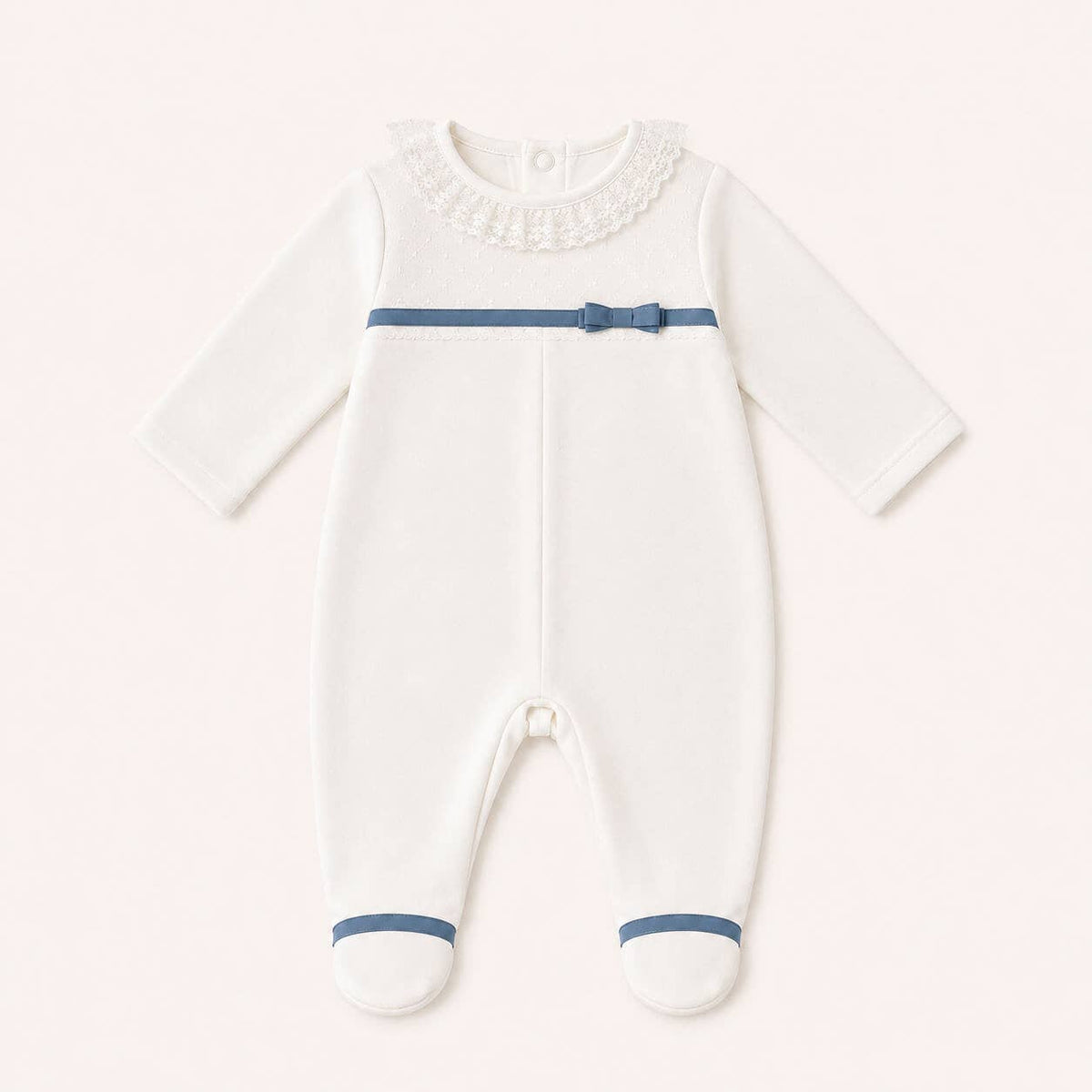Tutina per neonato con pizzo Romantic - Newborn