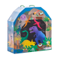 Scatola Gioco Dinosauri in Legno – Play Box Portatile | Gioco Creativo 3+