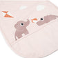 Bavaglino impermeabile con tasca – Design Happy Clouds