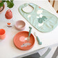 Bavaglino impermeabile con tasca – Design Happy Clouds