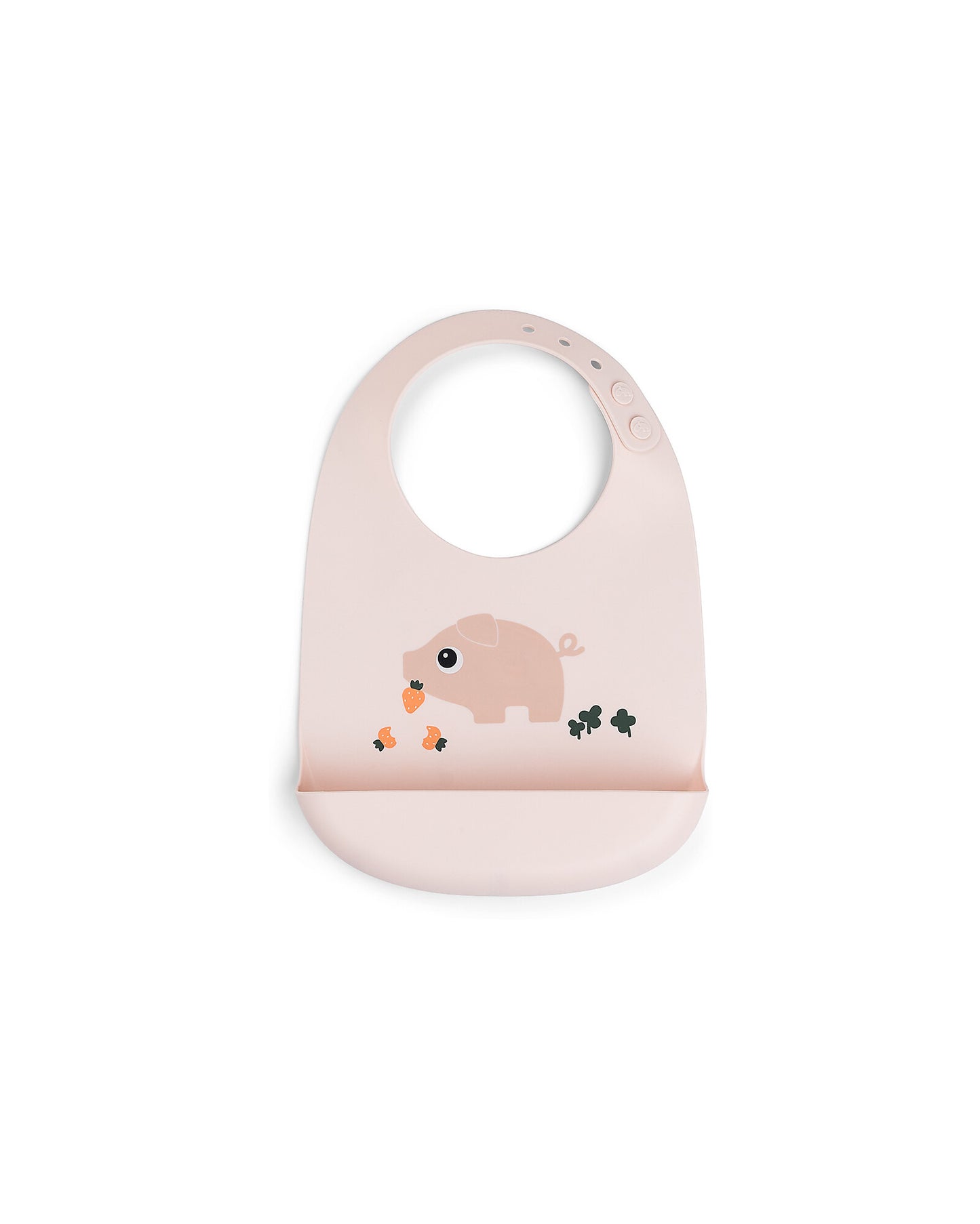 Bavaglio Impermeabile con Tasca - Collezione Tiny Farm - 100% Silicone