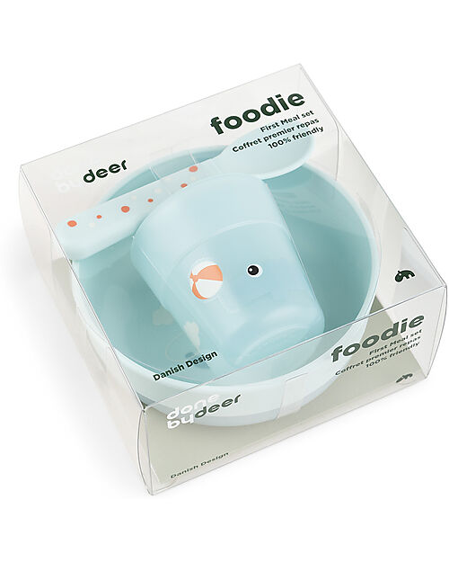 Set pappa Foodie – Ciotola, bicchiere e cucchiaio – Elphee & Croco