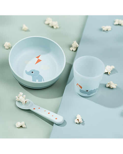 Set pappa Foodie – Ciotola, bicchiere e cucchiaio – Elphee & Croco