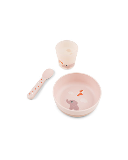 Set pappa Foodie – Ciotola, bicchiere e cucchiaio – Elphee & Croco