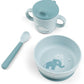 Set pappa Foodie – Ciotola, bicchiere e cucchiaio – Collezione Tiny Farm