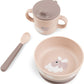 Set pappa Foodie – Ciotola, bicchiere e cucchiaio – Collezione Tiny Farm