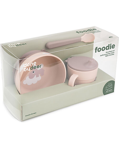 Set pappa Foodie – Ciotola, bicchiere e cucchiaio – Collezione Tiny Farm