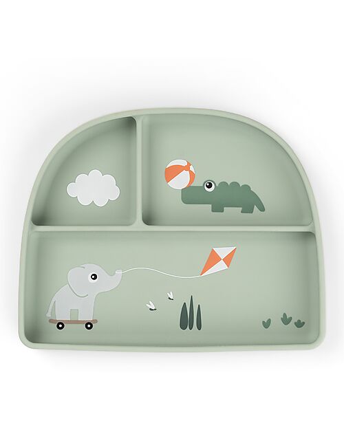 Piatto Stick&Stay con scomparti