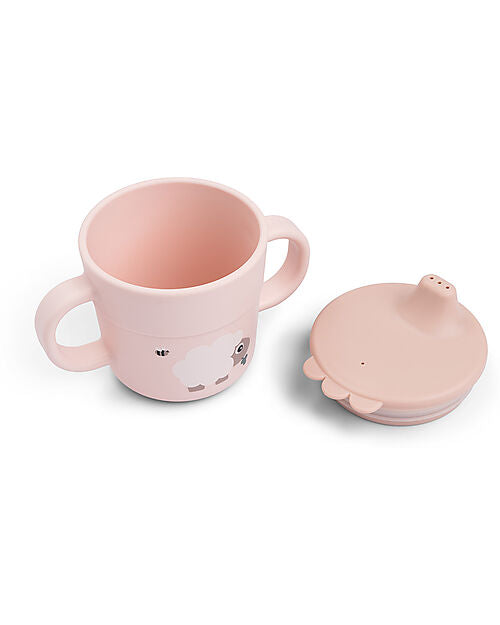 Tazza Bambini con beccuccio e manici – 100% silicone alimentare