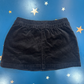 Gonnellina in velluto nero Benetton (3-4 anni) - Second Hand