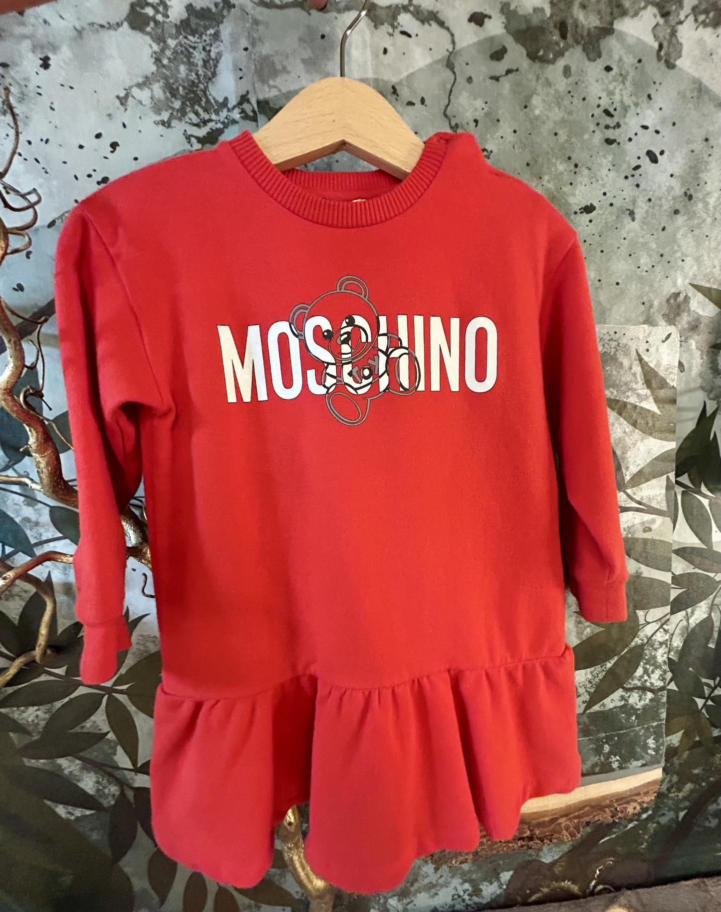 Vestitino Moschino Baby in felpa – tg 18-24 mesi - Second Hand